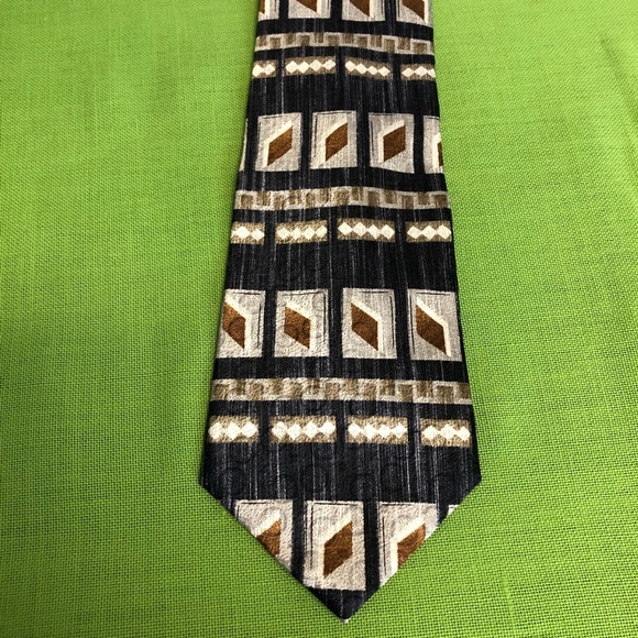 Stafford Executive Other - 🎉SALE🎉Brown diamonds silk tie